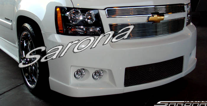 Custom Chevy Suburban  SUV/SAV/Crossover Front Bumper (2007 - 2014) - $750.00 (Part #CH-031-FB)